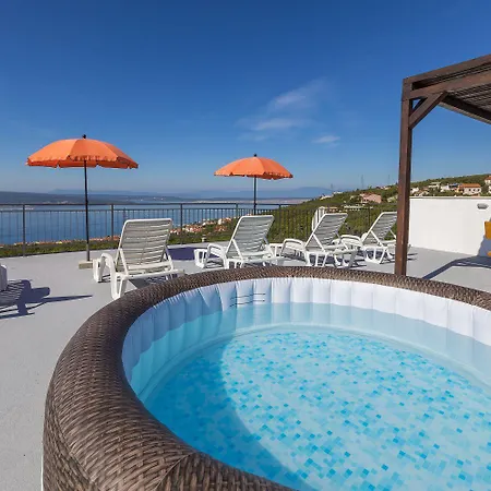 Beeindruckendes Mit Grosser Dachterrasse, Whirlpool, Meerblick, Grill, Aussendusche Apartament